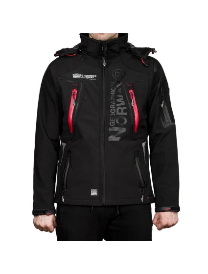Geographical Norway Techno Softshell Jacket M WU6068-GN-BLACK Geographical Norway Techno Softshell Jacket M WU6068-GN-BLACK