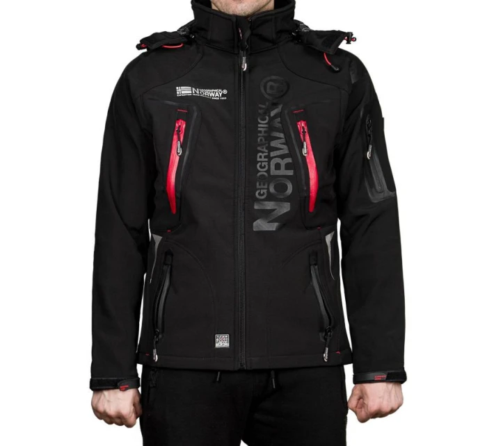 Geographical Norway Techno Softshell Jacket M WU6068-GN-BLACK Geographical Norway Techno Softshell Jacket M WU6068-GN-BLACK