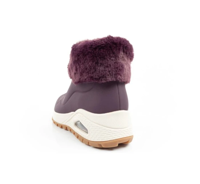 Uno model 21394769 dámská sportovní obuv zateplené boty zimní fialové dámské - Skechers