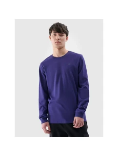 Pánske hladké tričko s dlhým rukávom 4F 4FWMM00TLONM432-31S pánske