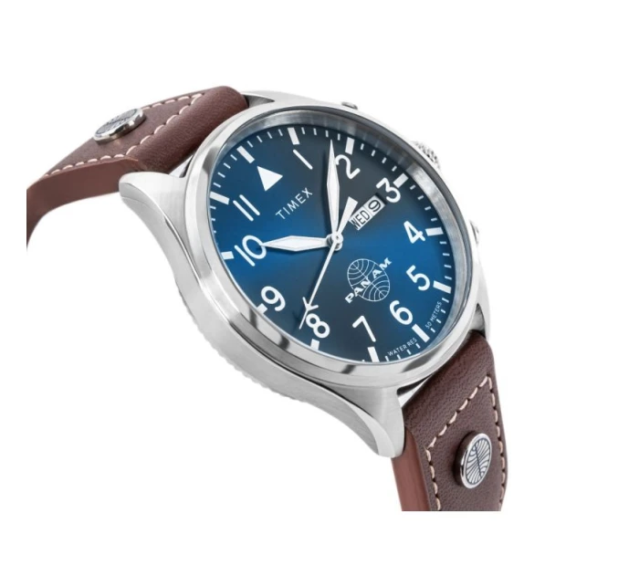 Pánske hodinky TIMEX X PAN AM® Waterbury TWG030100 + BOX Pánske hodinky TIMEX X PAN AM® Waterbury TWG030100 + BOX