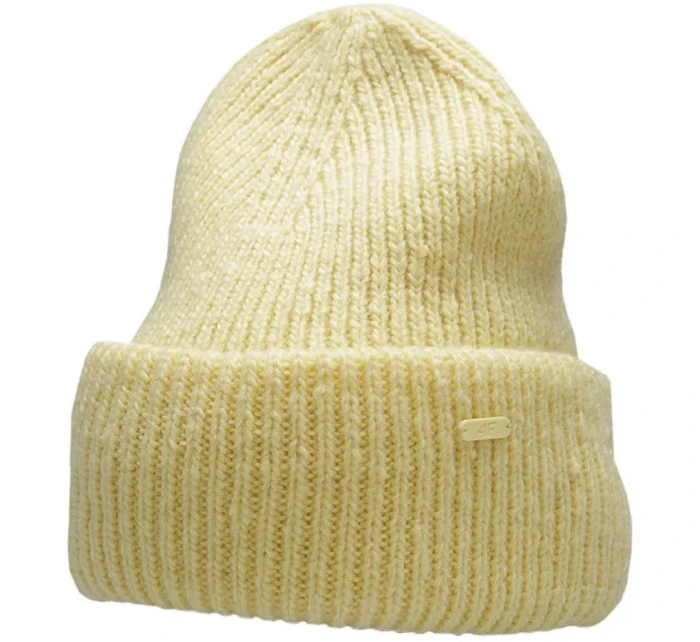 Dámska čiapka W H4Z22 CAD005 71S Yellow - 4F Dámska čiapka W H4Z22 CAD005 71S Yellow - 4F
