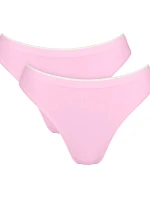 Dámske nohavičky GO Sense High leg 2P - PINK - ružová 1588 - SLOGGI