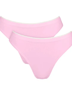 Dámske nohavičky GO Sense High leg 2P - PINK - ružová 1588 - SLOGGI