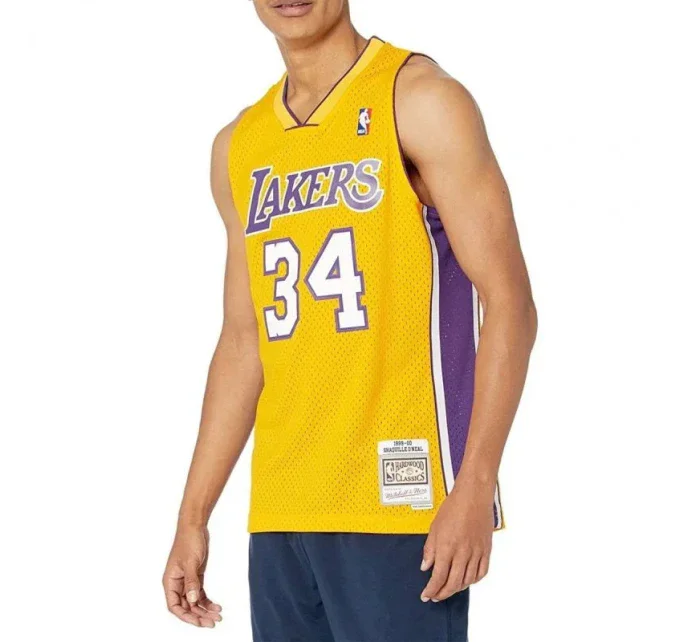 Los Angeles Lakers NBA Home Jersey Lakers 99 pánské model 19549569 - Mitchell & Ness Los Angeles Lakers NBA Home Jersey Lakers 99 pánské model 19549569 - Mitchell & Ness