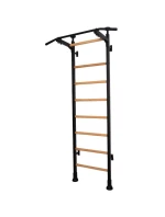 ROZKLADACIE DREVENÉ KOVOVÉ GYMNASTICKÉ REBRÍKY S KOVOVOU HRAZDOU V DUBOVEJ LAVICI 511 ROZKLADACIE DREVENÉ KOVOVÉ GYMNASTICKÉ REBRÍKY S KOVOVOU HRAZDOU V DUBOVEJ LAVICI 511