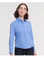 Russell Athletic 924F Popelínová blúzka s dlhými rukávmi 11.924F corporate blue