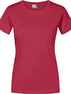 Promodoro 3005 Dámske tričko „Premium“ 40.3005 cherry berry