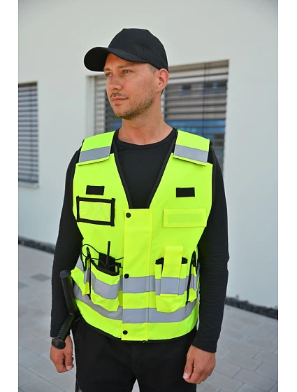 – Multifunkční vesta  hi vis yellow model 22461407 - Korntex
