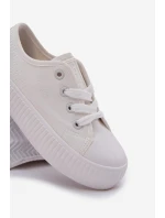 Trampki Dziecięce Sznurowane Big Star RR374009 Białe