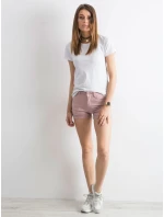 Šortky JMP SN J706 8.17P tmavo ružová