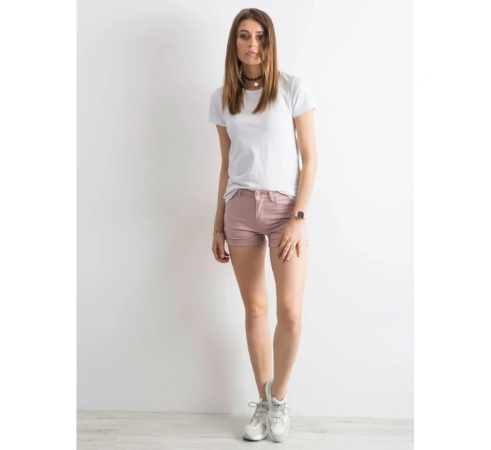 Šortky JMP SN J706 8.17P tmavo ružová