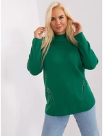 Sweter PM SW model 18909372 ciemny zielony - FPrice