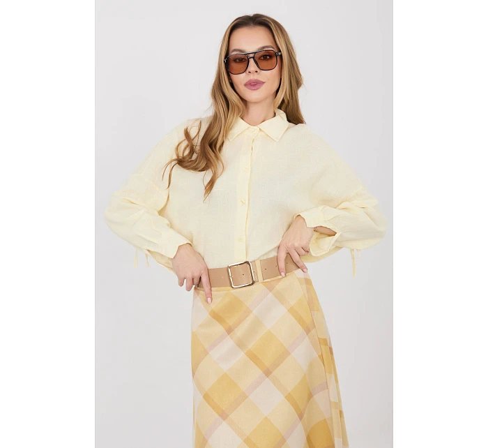 Košeľa s dlhým rukávom model 225515 Taliansko Moda