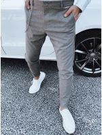 Pánske tmavosivé nohavice FashionStreet UX4409