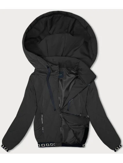 PIKOWANA KURTKA Z  CZARNA model 18823129 - J.STYLE