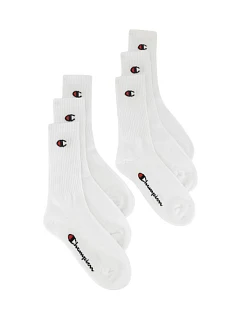 Champion 6-pack biele ponožky U20005 WW001