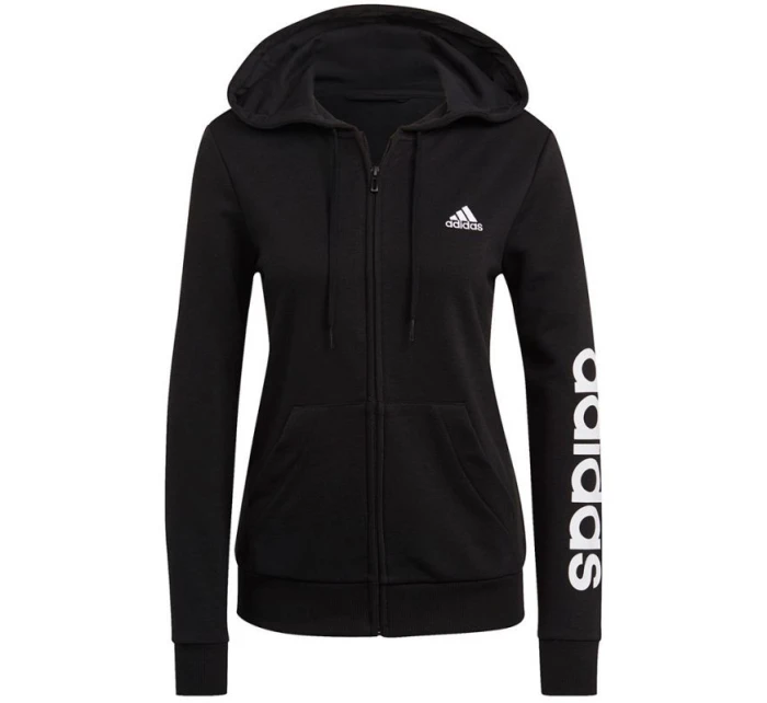 Mikina adidas Essentials Linear Ful Hoodie W GL0791 Mikina adidas Essentials Linear Ful Hoodie W GL0791