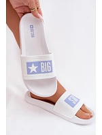 Dámské pantofle Big Star TT274A002 Bílomodré Dámské pantofle Big Star TT274A002 Bílomodré