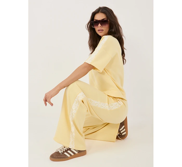 Spodnie IT SP model 22109722 jasny żółty - FPrice