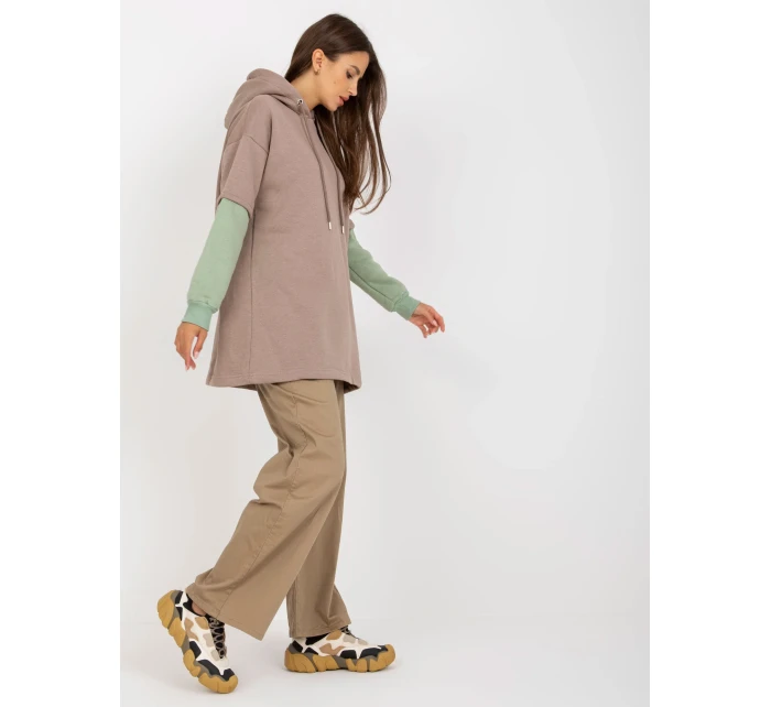 Mikina RV BL 8232.27X tmavo lila