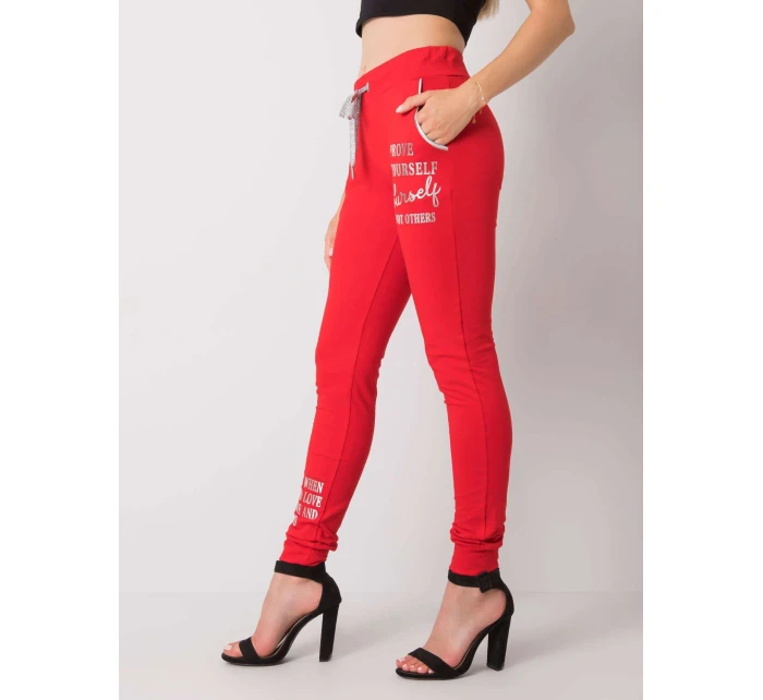 RV DR 6201.28 Tepláky červené RV DR 6201.28 Tepláky červené