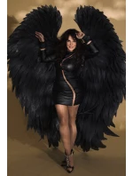 Šaty V-10959 čierne - Axami