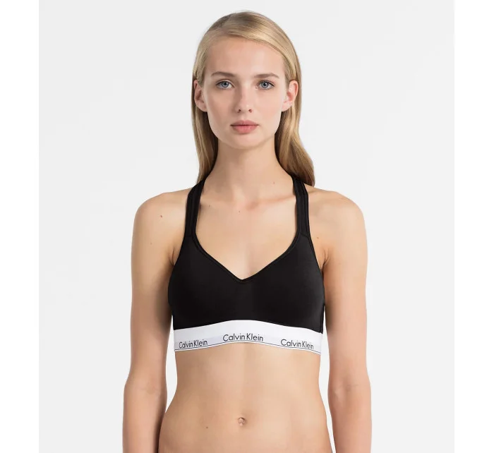 Podprsenka sportovní model 7717960 černá - Calvin Klein Podprsenka sportovní model 7717960 černá - Calvin Klein