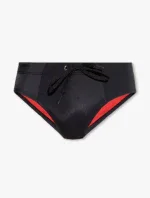 Pánske slipové plavky A09677-0JMAK-900 čierne - Diesel