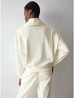Velour Rib Sweater - Silk White - TRIUMPH Silk White - TRIUMPH Velour Rib Sweater - Silk White - TRIUMPH Silk White - TRIUMPH