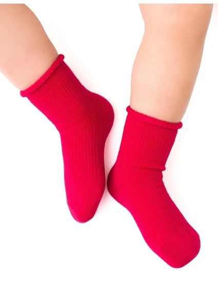 Dětské žebrované ponožky Merino Wool model 18873068 - Steven Dětské žebrované ponožky Merino Wool model 18873068 - Steven