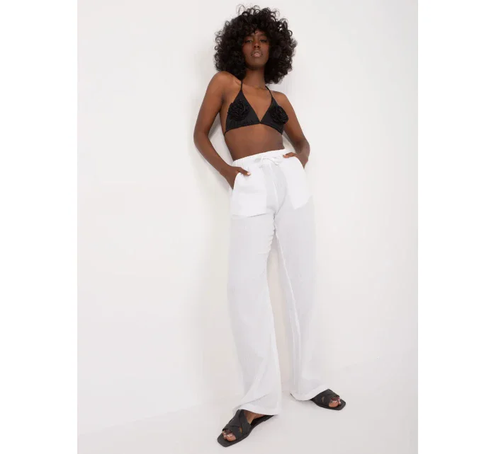 Nohavice D70032M62242A1 biela Nohavice D70032M62242A1 biela