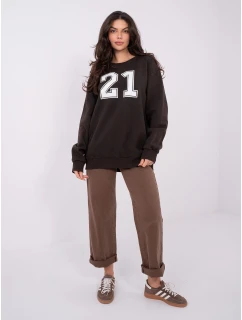 Bluza WT BL model 21859104 ciemny brązowy - FPrice