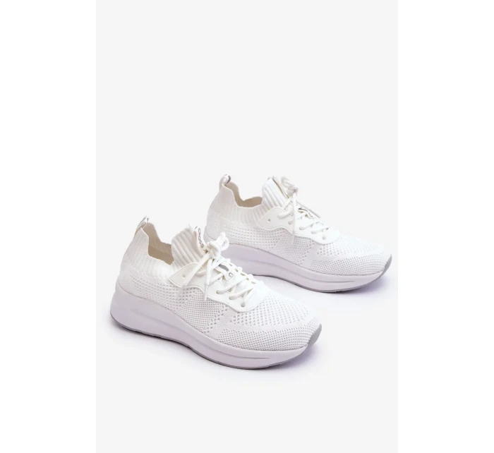 Dámské Cross Jeans Slip-on Sneakers LL2R4031C bílá Dámské Cross Jeans Slip-on Sneakers LL2R4031C bílá