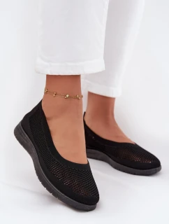 Dámské balerínky model 21744876 Černá - SEASTAR