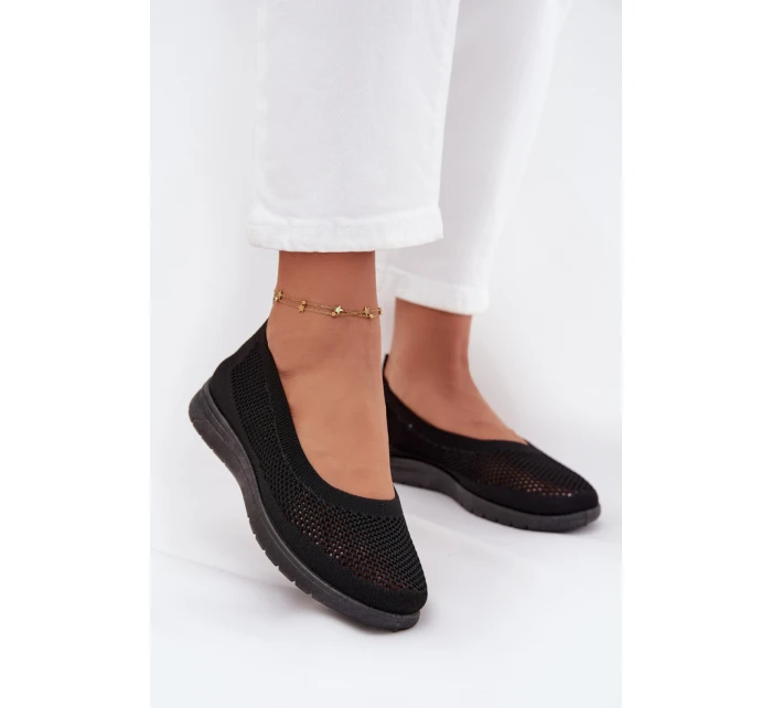 Dámske baleríny NB738 Black - Seastar