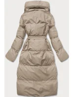 Béžová dámská zimní  bunda model 21245837 - J.STYLE