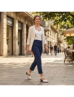 Kožené pohodlné sandály W model 22066508 white - Rieker