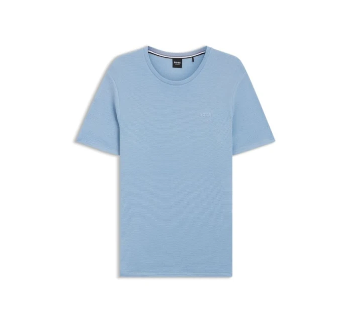 Tričko Boss Rib Azzurro M 50509328-450 pánske
