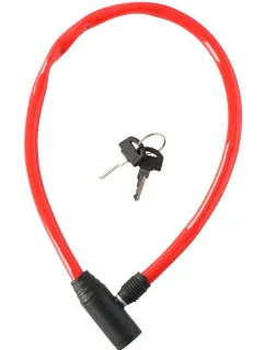 DUNLOP BIKE RING LOCK 0.4x65CM RED