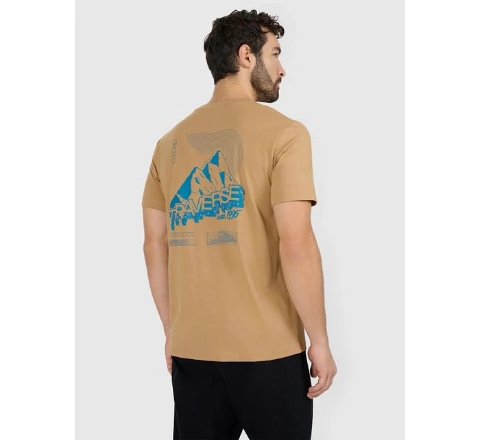 Pánske tričko s potlačou 4F 4FRAW25TTSHM3377-83S pánske