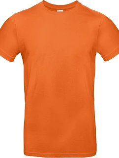 B&C #E190 Tričko z hrubej bavlny 01.003T urban orange