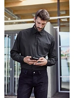 JN Popelínová business košile s dlouhým rukávem 02.0 red model 22487532 - Daiber JN Popelínová business košile s dlouhým rukávem 02.0 red model 22487532 - Daiber