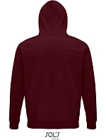 SOL'S Stellar Unisex raglánová mikina s kapucí z bio bavlny model 22525171 burgundy SOL'S Stellar Unisex raglánová mikina s kapucí z bio bavlny model 22525171 burgundy