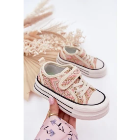 Dziewczęce Trampki Na Rzep Różowe Zelina Dziewczęce Trampki Na Rzep Różowe Zelina