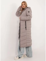 Kabát D51160XB44540A1 tmavo lila Kabát D51160XB44540A1 tmavo lila