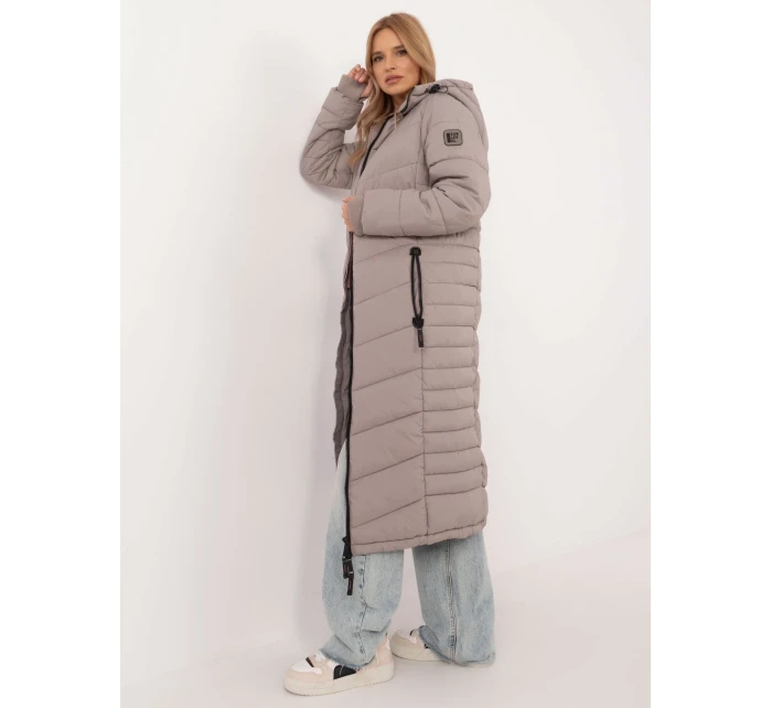 Kabát D51160XB44540A1 tmavo lila Kabát D51160XB44540A1 tmavo lila