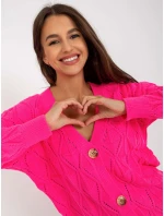 Dámsky sveter LC SW 803 fluo ružový Dámsky sveter LC SW 803 fluo ružový