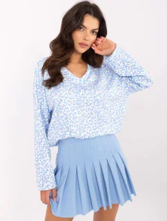 Blúzka MI BZ 391739.34 bielo-modrá