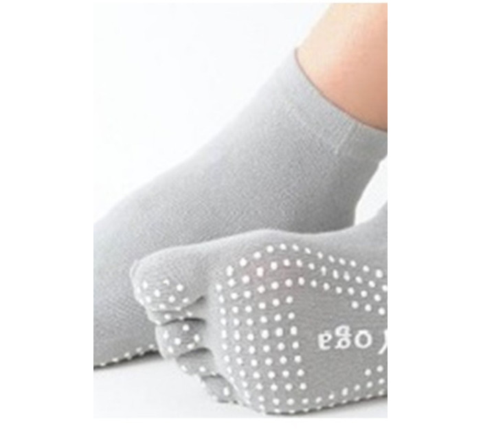 Prstové dámske ponožky na jogu - hladké